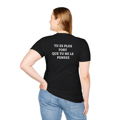 Motivation Quote T-Shirt Femme - Tu es plus fort que tu ne le penses
