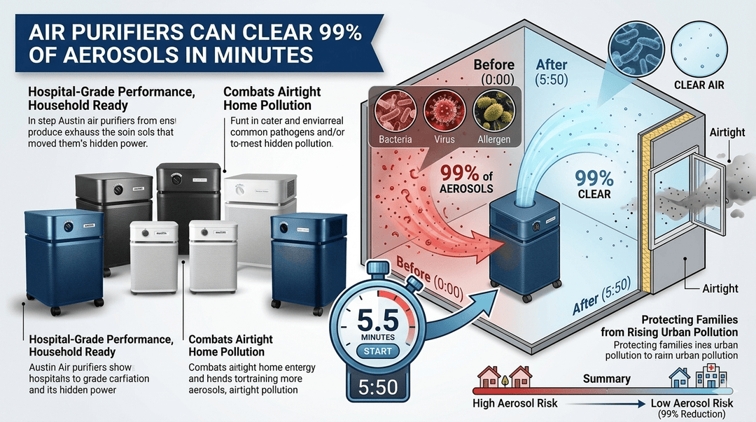Air Purifiers Can Clear 99% of Aerosols in Minutes - POWER FIT SHOP — Powering Preparedness, Health & Home