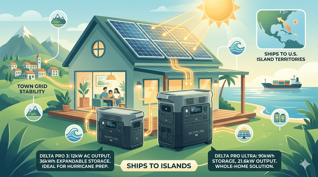 EcoFlow’s Smart Energy Systems for U.S. Island Territories - POWER FIT SHOP — Powering Preparedness, Health & Home