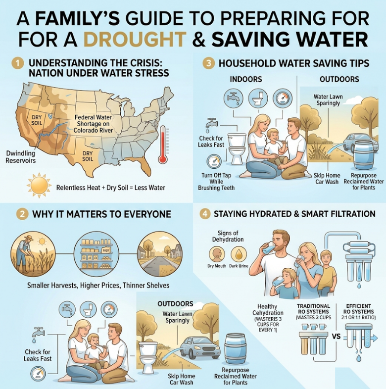 How to Prepare for a Drought: A Family's Guide to Saving Water