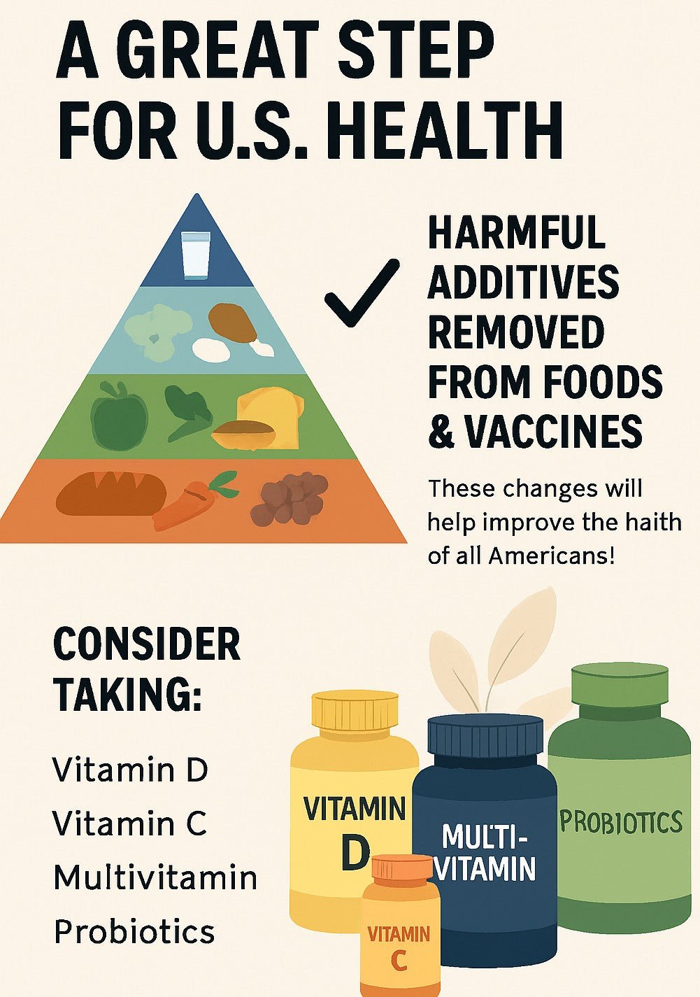 A New Era in American Health:The 2026 Food Pyramid and Additive Reform - POWER FIT SHOP — Powering Preparedness, Health & Home