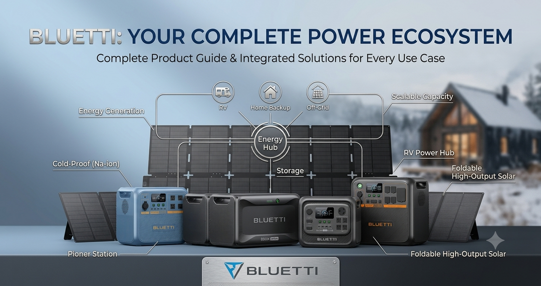 BLUETTI Power Stations & Solar Solutions: Complete Product Guide for Every Use Case