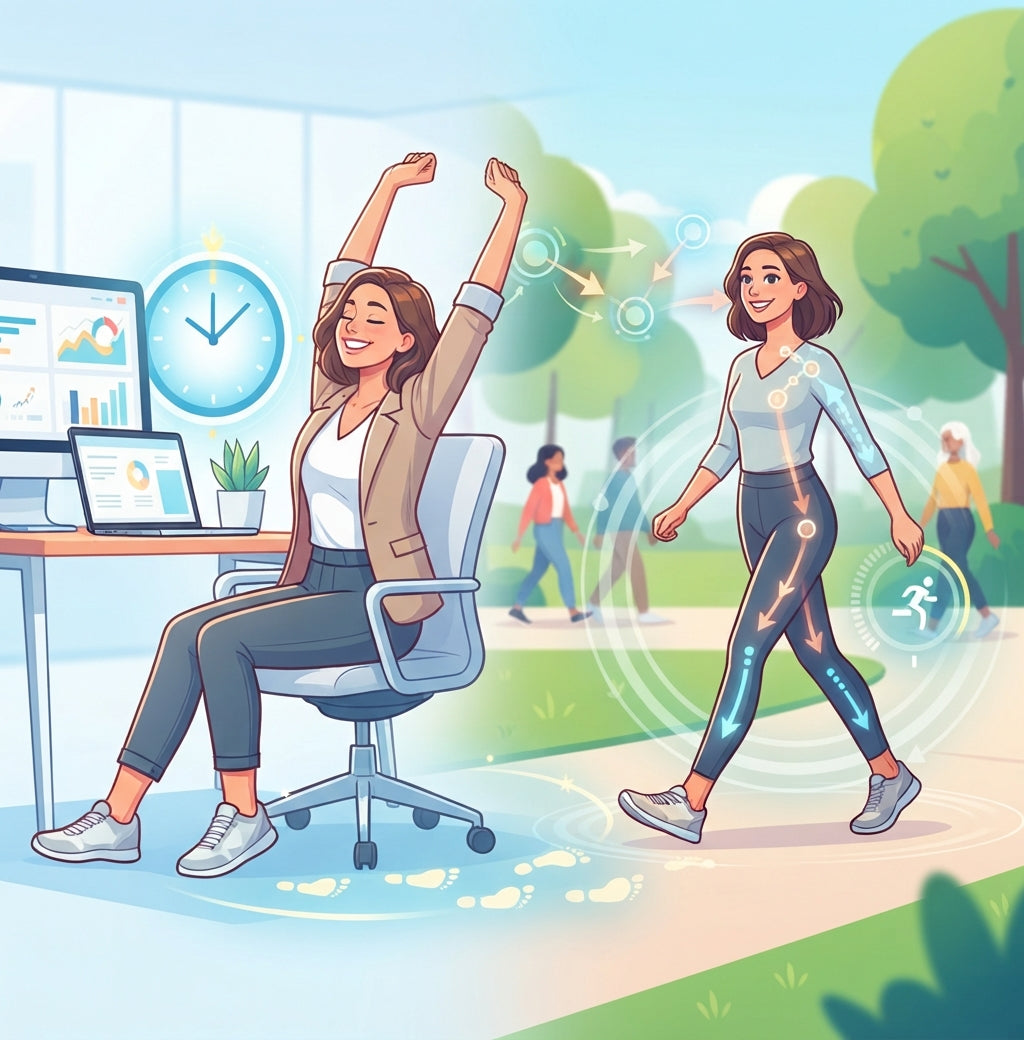 Why Five Minutes an Hour Might Be the Easiest Health Upgrade You Ever Make