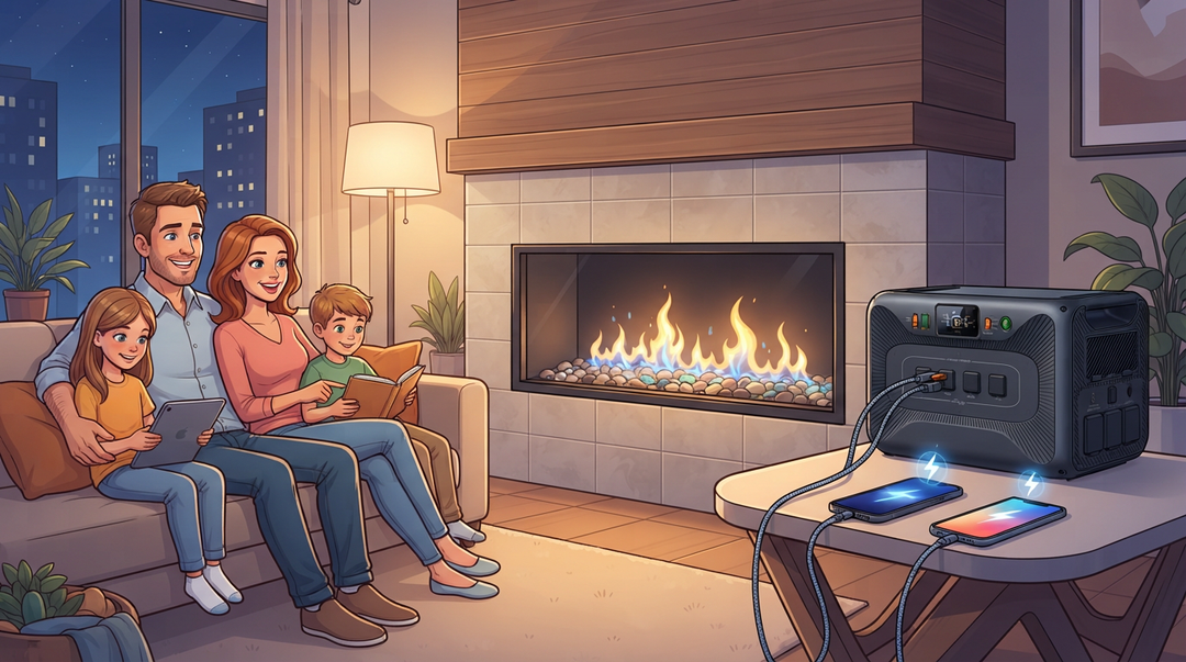 Will Your Gas Fireplace Still Work When the Power Goes Out?