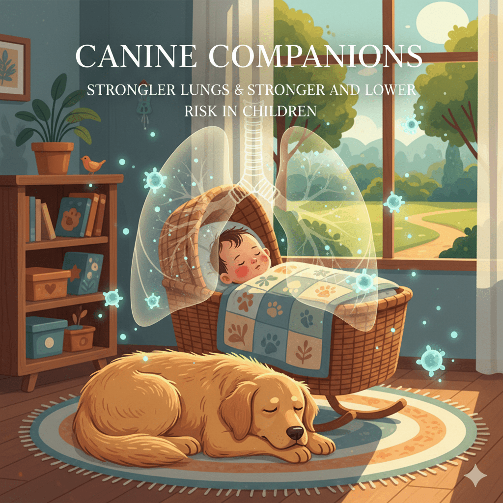 Dogs and Babies: The Surprising Link to Stronger Lungs and Lower Asthma Risk - POWER FIT SHOP — Powering Preparedness, Health & Home