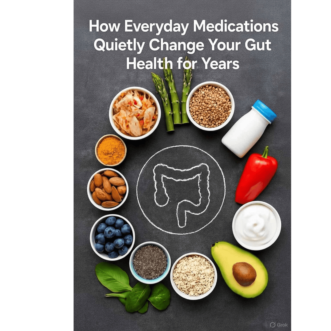 How Everyday Medications Quietly Change Your Gut Health for Years - POWER FIT SHOP — Powering Preparedness, Health & Home
