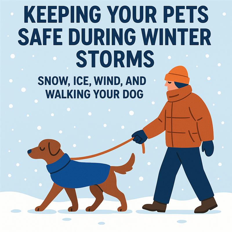 Keeping Your Pets Safe During Winter Storms: Snow, Ice, Wind, and Walking Your Dog - POWER FIT SHOP — Powering Preparedness, Health & Home