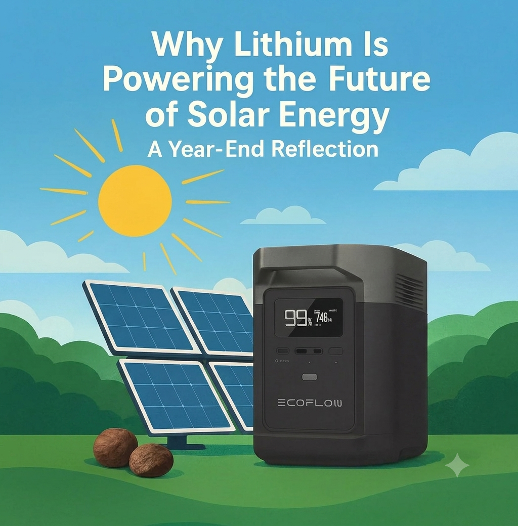 Lithium Is Powering the Future of Solar Energy: A Year-End Reflection
