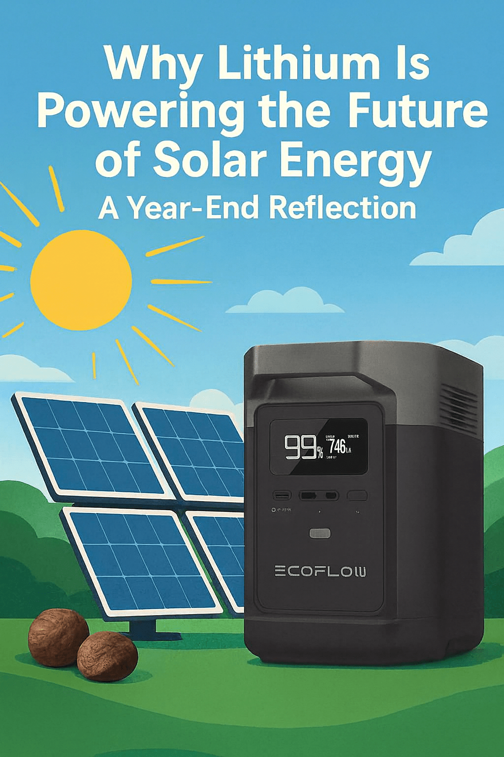 Lithium Is Powering the Future of Solar Energy: A Year-End Reflection - POWER FIT SHOP — Powering Preparedness, Health & Home