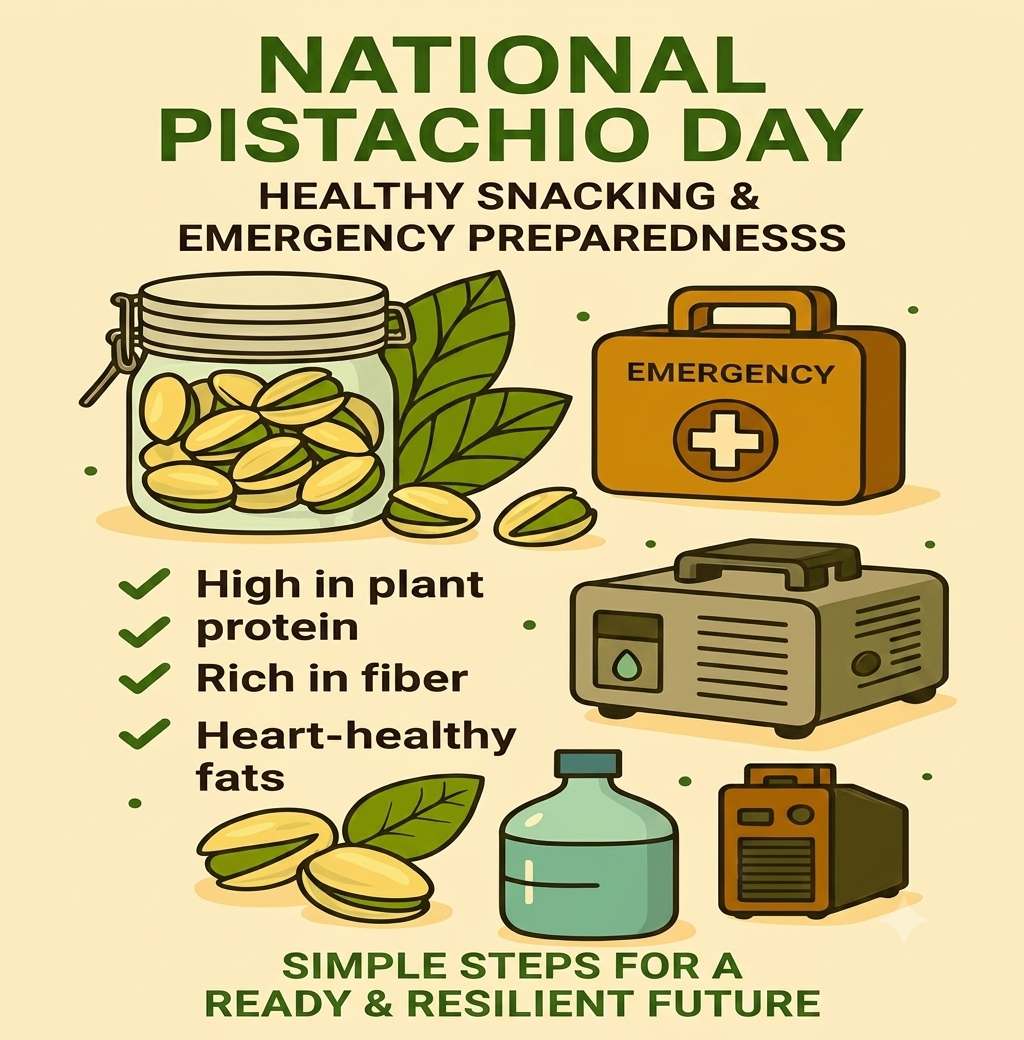 National Pistachio Day: Smart Snacking & Preparedness