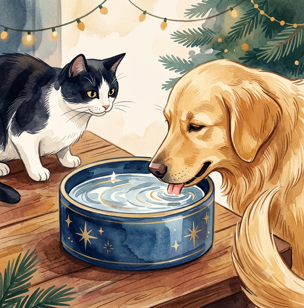 Sparkling Bowls, Sparkling Health: Why Clean Water Matters for Our Pets
