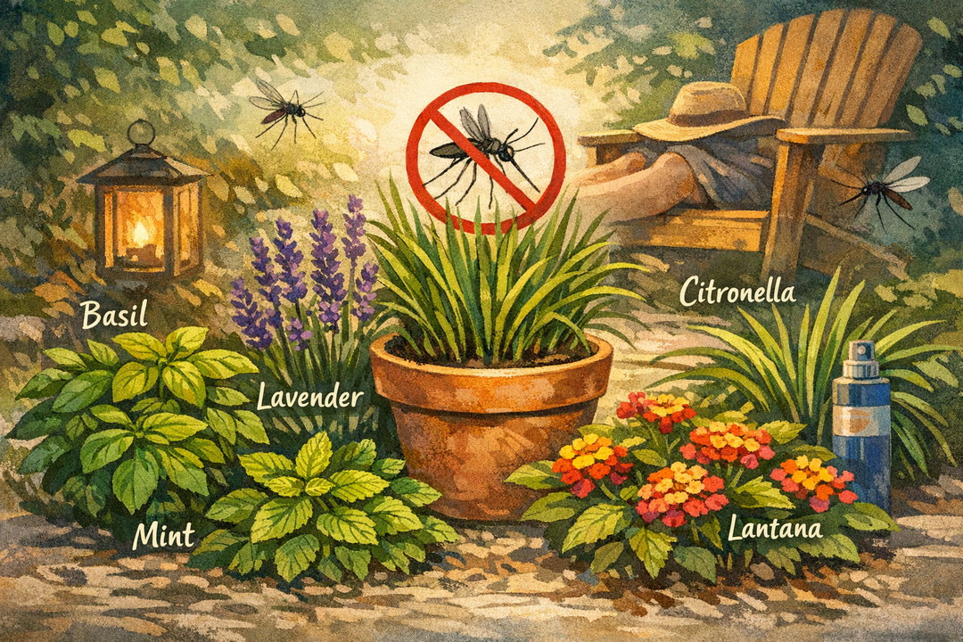 These 5 Mosquito-Repelling Plants Are Easy To Grow In Any Garden - POWER FIT SHOP — Powering Preparedness, Health & Home