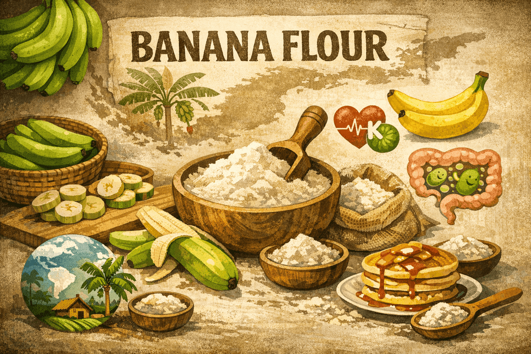 What Exactly Is Banana Flour & How Do You Use It? - POWER FIT SHOP — Powering Preparedness, Health & Home
