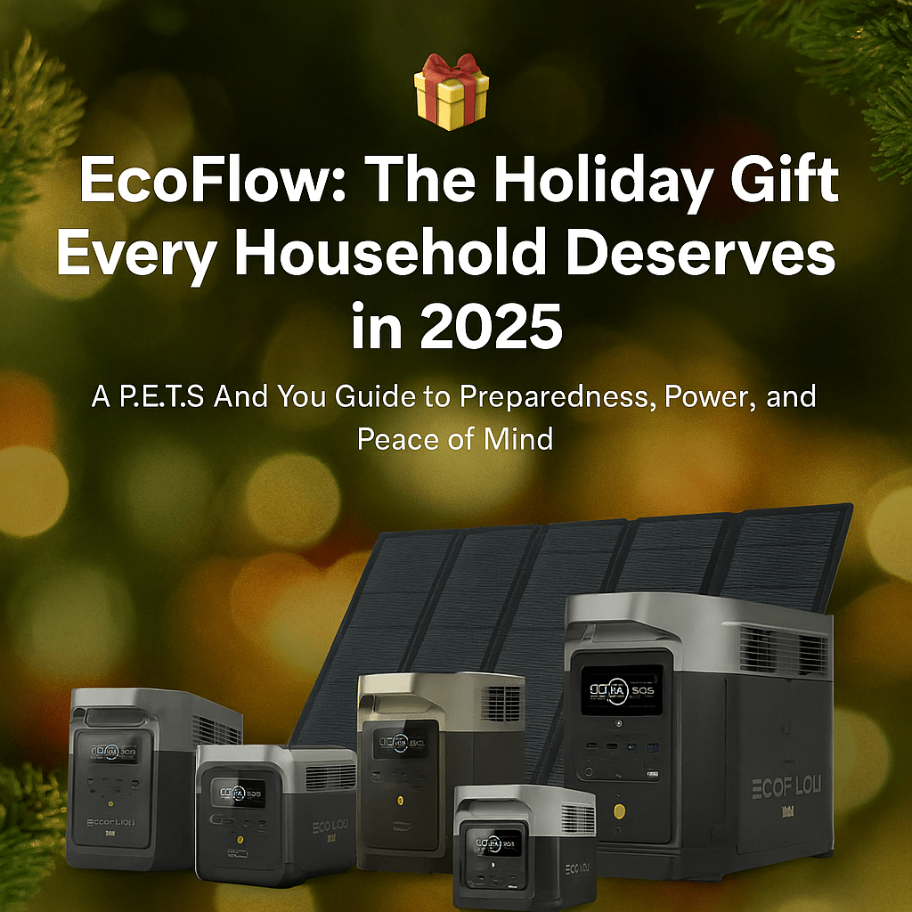 EcoFlow: The holiday gift every household deserves in 2025 - POWER FIT SHOP — Powering Preparedness, Health & Home
