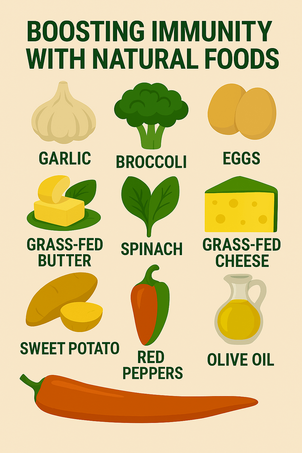 Boost Your Immunity Naturally: Essential Vitamins from Whole Foods - POWER FIT SHOP — Powering Preparedness, Health & Home