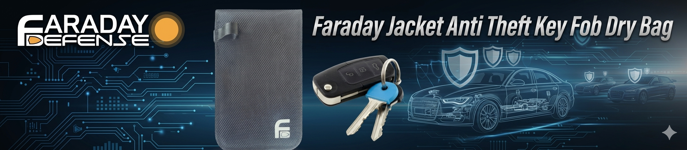 Faraday Key Fob Protector - POWER FIT SHOP — Powering Preparedness, Health & Home