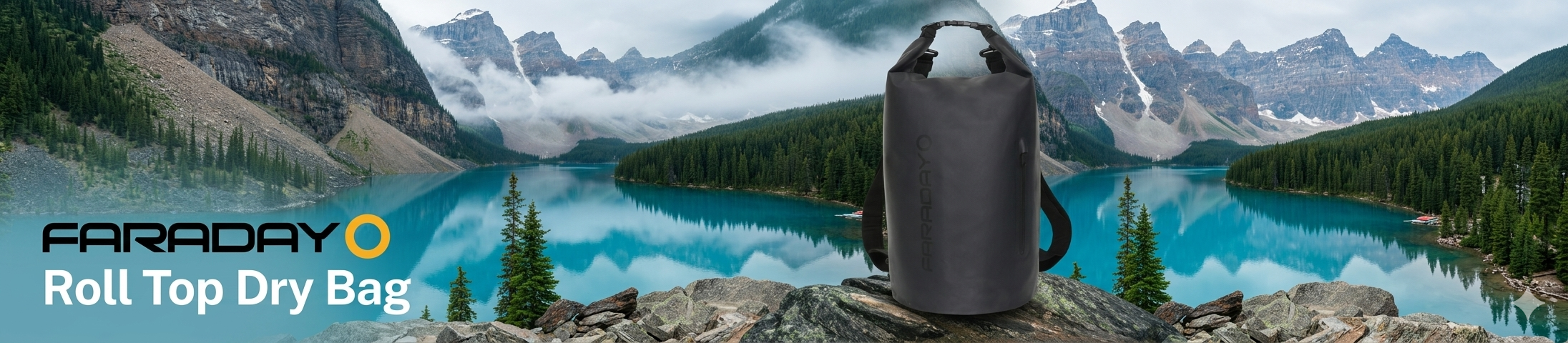 Faraday Roll Top Dry Bag - POWER FIT SHOP — Powering Preparedness, Health & Home