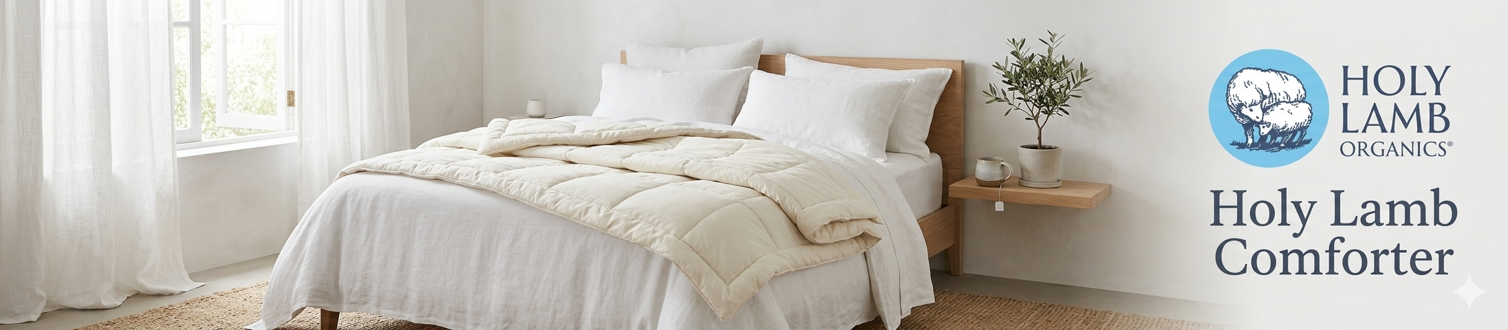 Holy Lamb Comforter - POWER FIT SHOP — Powering Preparedness, Health & Home