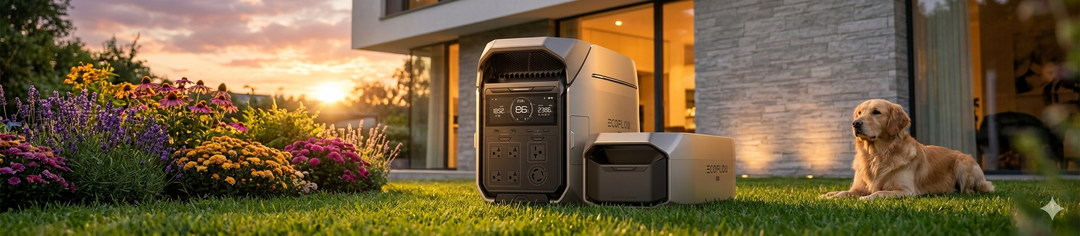 EcoFlow DELTA Pro 3 - POWER FIT SHOP — Powering Preparedness, Health & Home