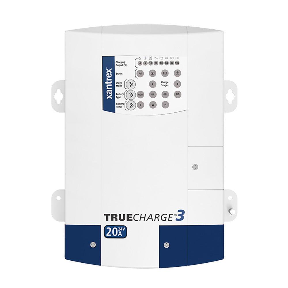Xantrex TRUECHARGE 20A 24V 3 Bank Battery Charger Compact Reliable Design