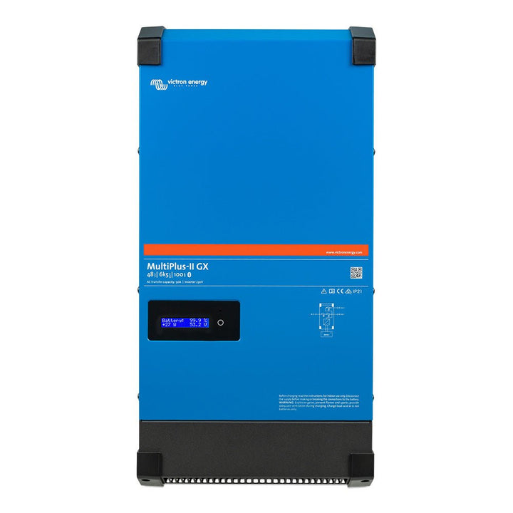 Victron MultiPlus II GX Inverter Charger 48/6k 5/100-50 230V GX Network Backup - POWER FIT SHOP — Powering Preparedness, Health &amp; Home