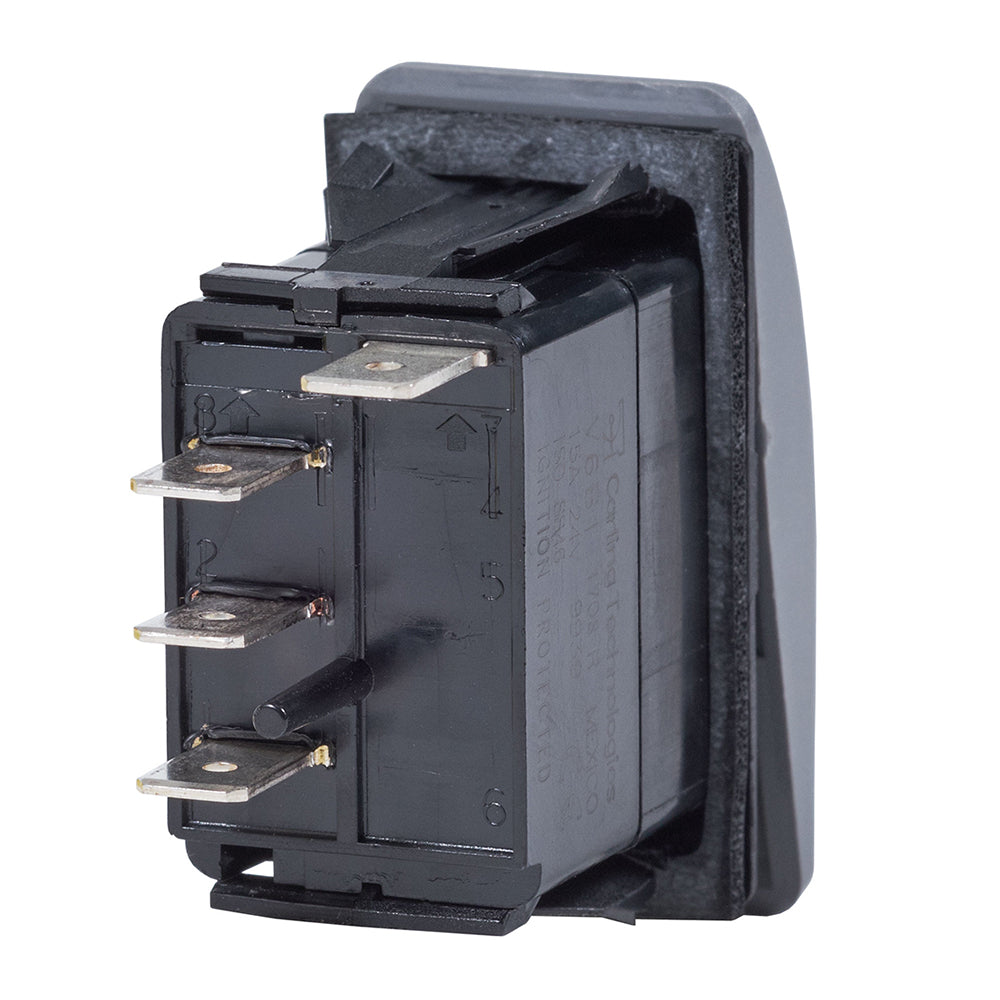 Blue Sea 8232 Water Resistant Contura III Switch - ON-OFF-ON - Grey
