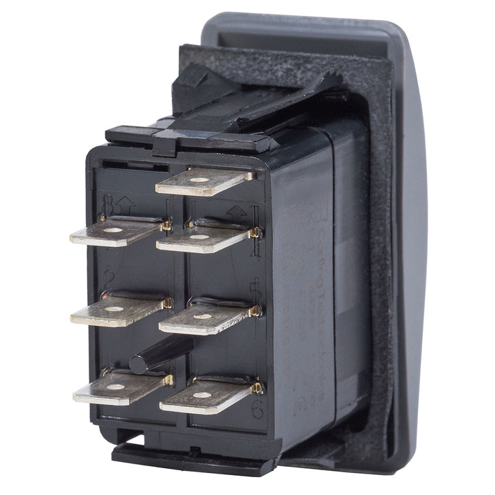 Blue Sea 8221 Water Resistant Contura III Switch - (ON)-OFF-ON - Grey