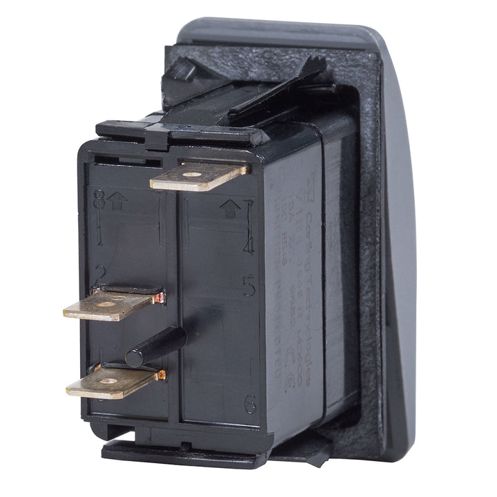 Blue Sea 8230 Water Resistant Contura III Switch - OFF-ON - Grey