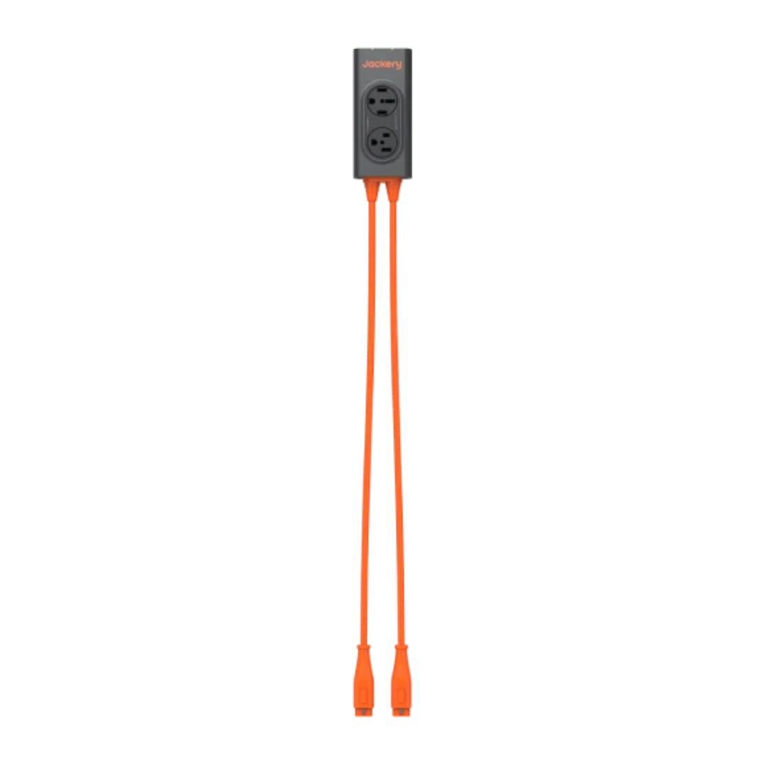 Jackery Explorer 2000 Plus Portable Power Stations 4kWh Double Kit + Connector