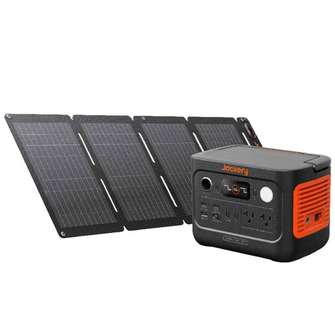 Jackery Solar Generator 300V2 Power Station 300W with 40W Air Solar Panel