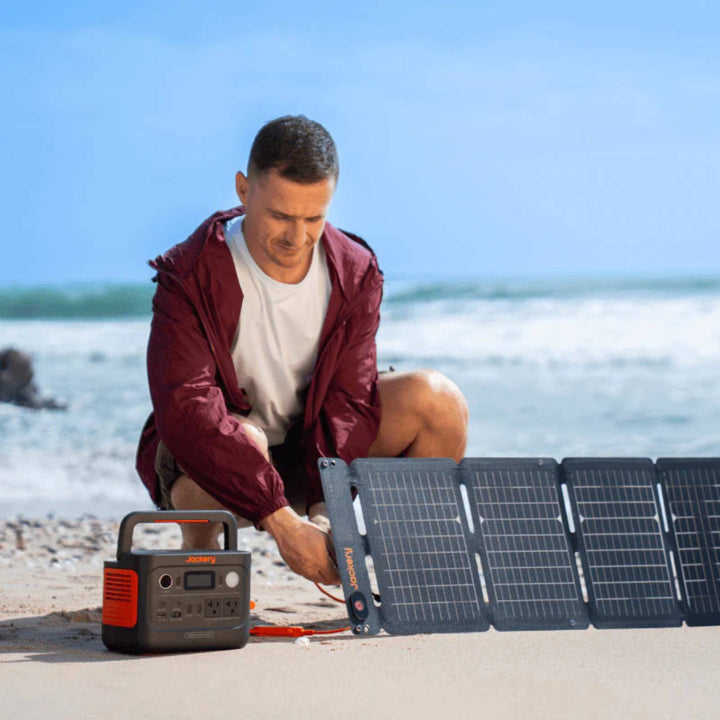 Jackery Solar Generator 300V2 Power Station 300W with 40W Air Solar Panel