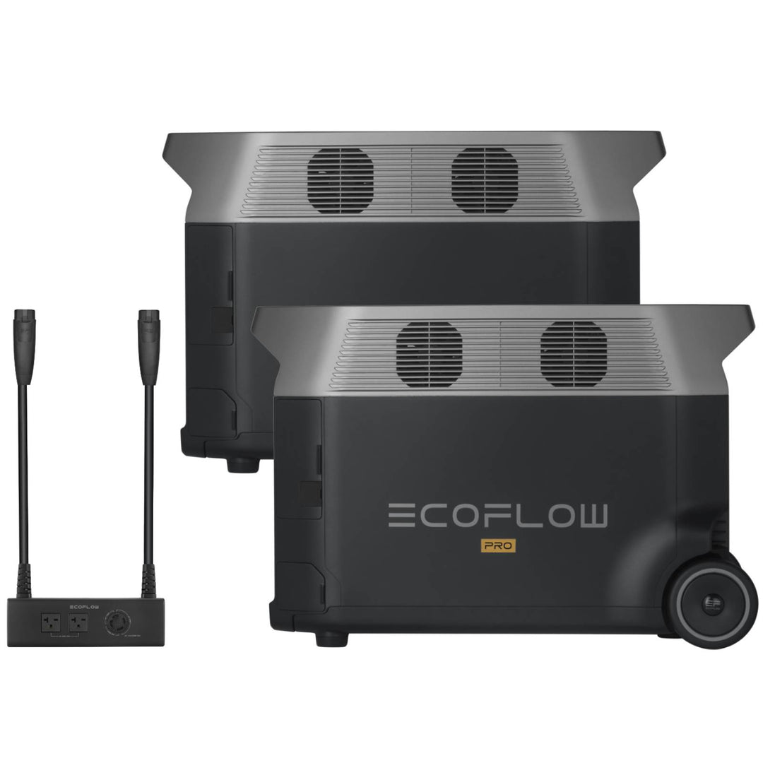 EcoFlow Qty 2 DELTA Pro Power Station + Double Voltage Hub