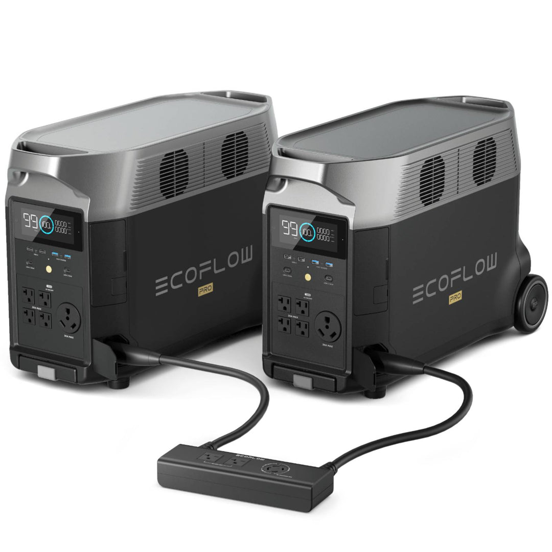 EcoFlow Qty 2 DELTA Pro Power Station + Double Voltage Hub