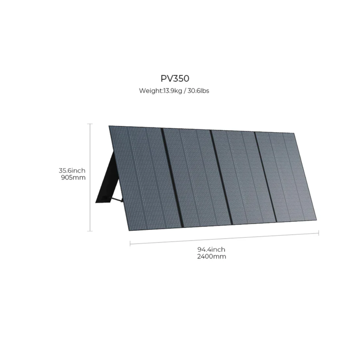 Bluetti Apex 300 Solar Ready Power Station 2764.8Wh + 350W PV Solar Panel