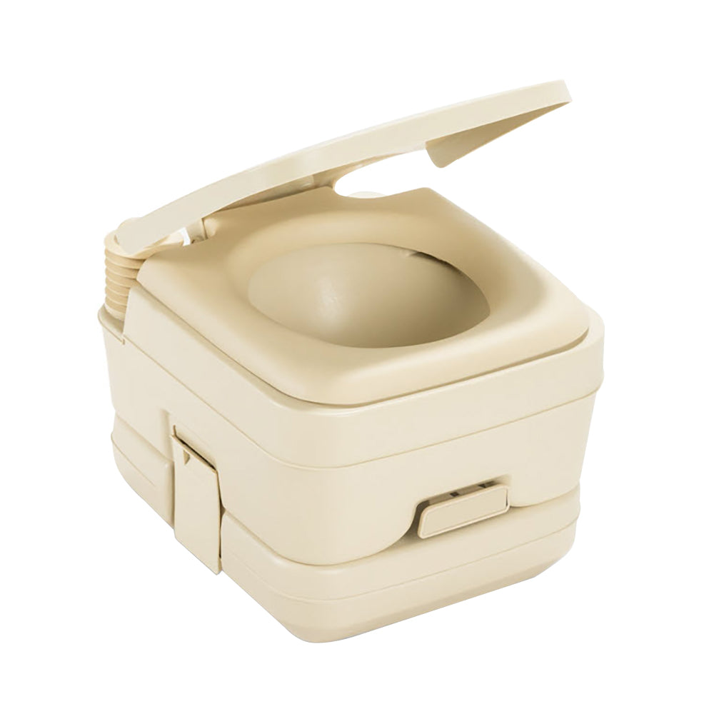 Dometic&amp;trade; 964 Portable Toilet w/Mounting Brackets - 2.5 Gallon - Parchment