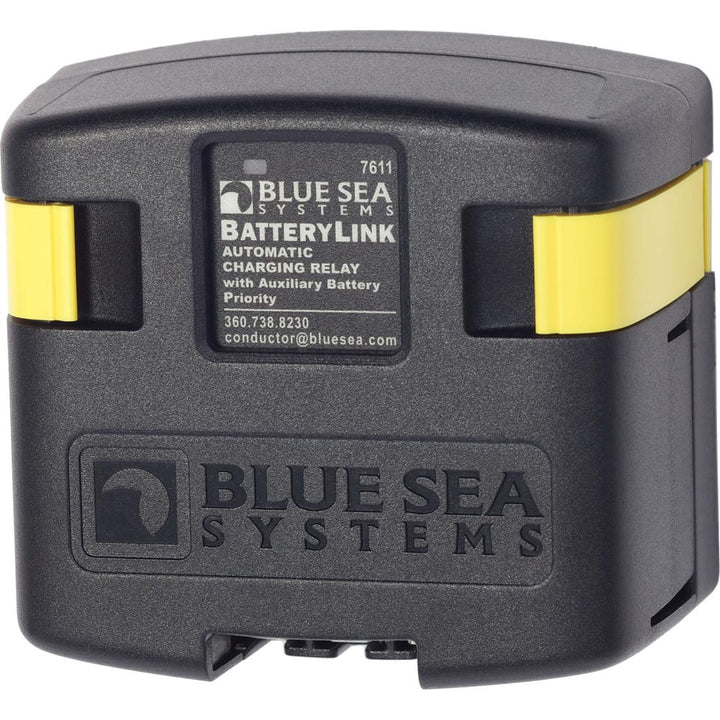 Blue Sea 7611 DC BatteryLink&amp;trade; Automatic Charging Relay - 120 Amp w/Auxiliary Battery Charging