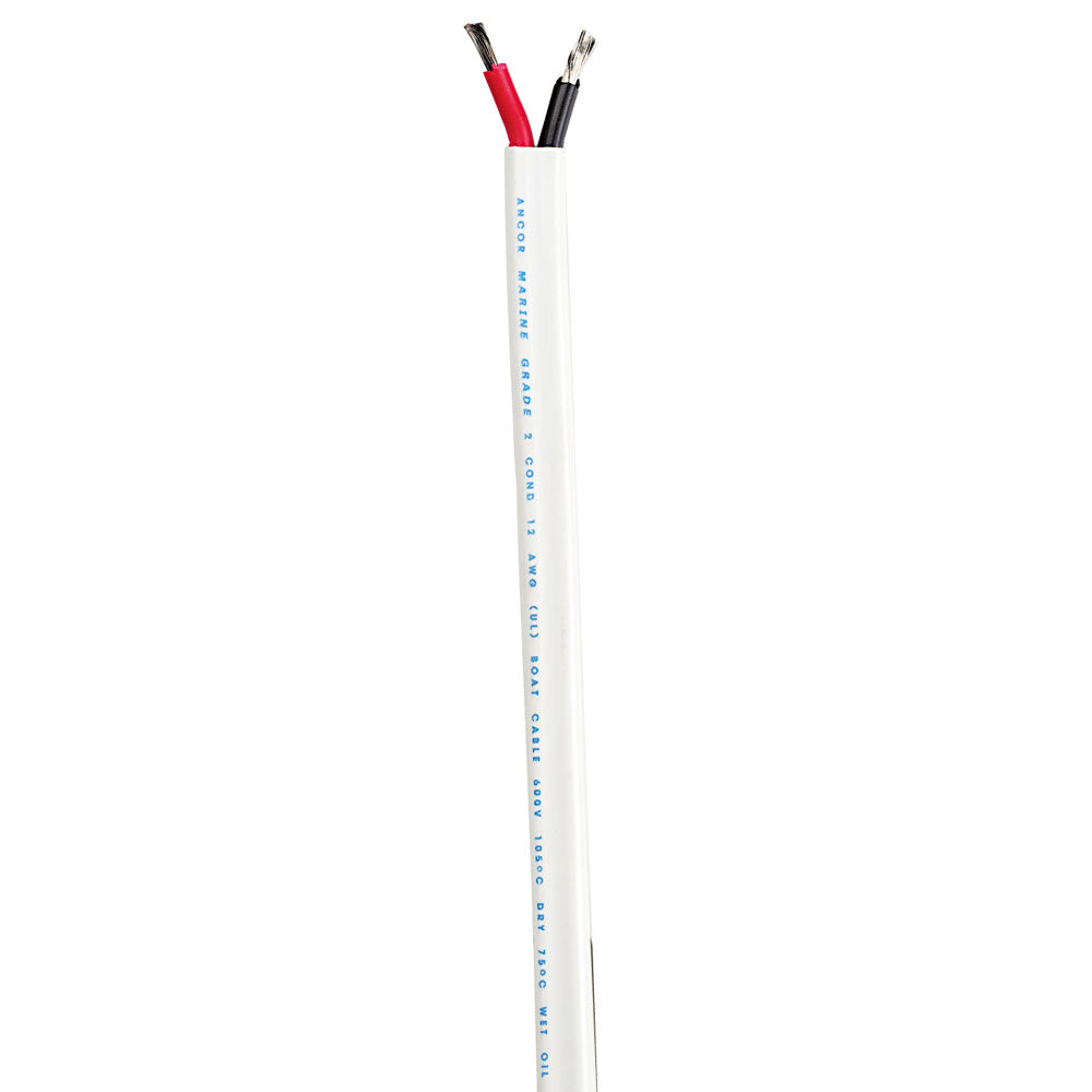 Ancor Standard Duplex Cable - Flat 8/2 - 2x8mm² - Red/Black - 100&