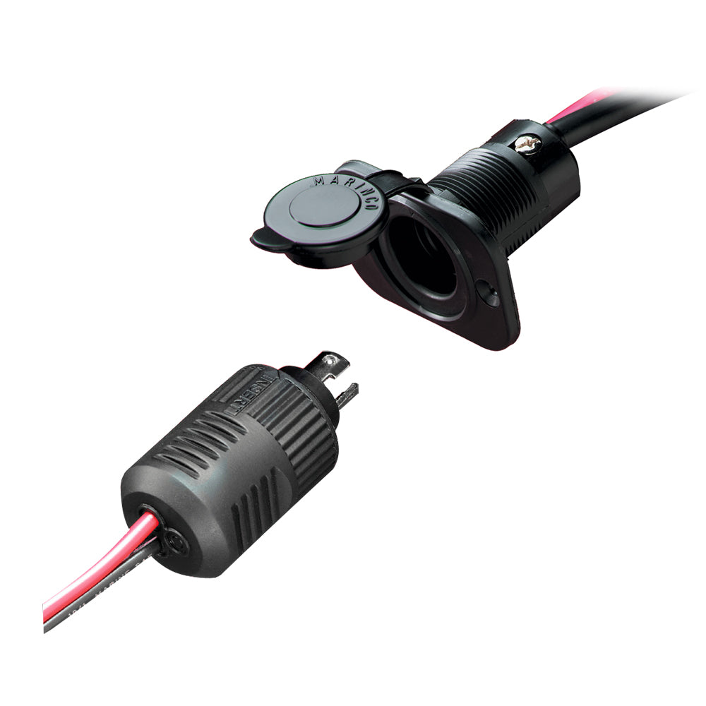 Marinco 12VCPS2 2-Wire ConnectPro&amp;reg; Receptacle &amp; Plug
