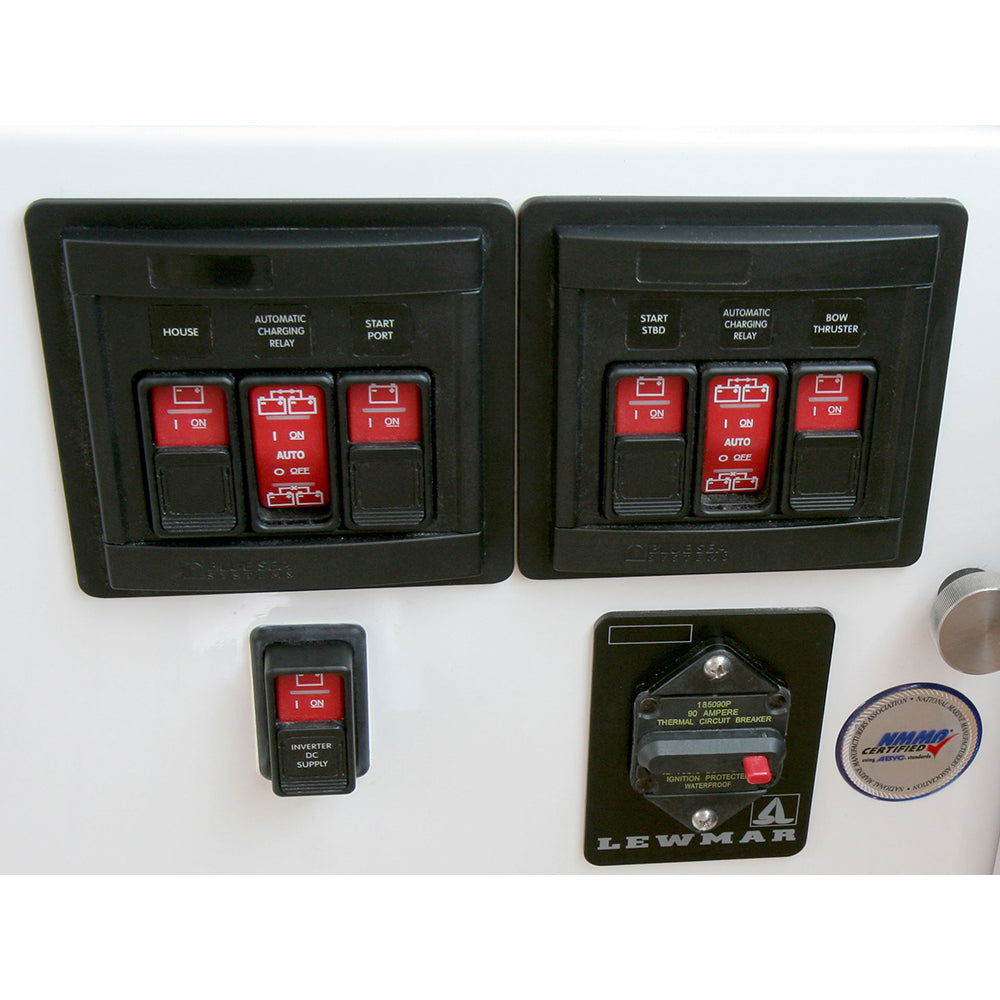 Blue Sea 1147 Remote Control Panel w/(2)2145 &amp; (1)2146 Remote Control Contura Switch