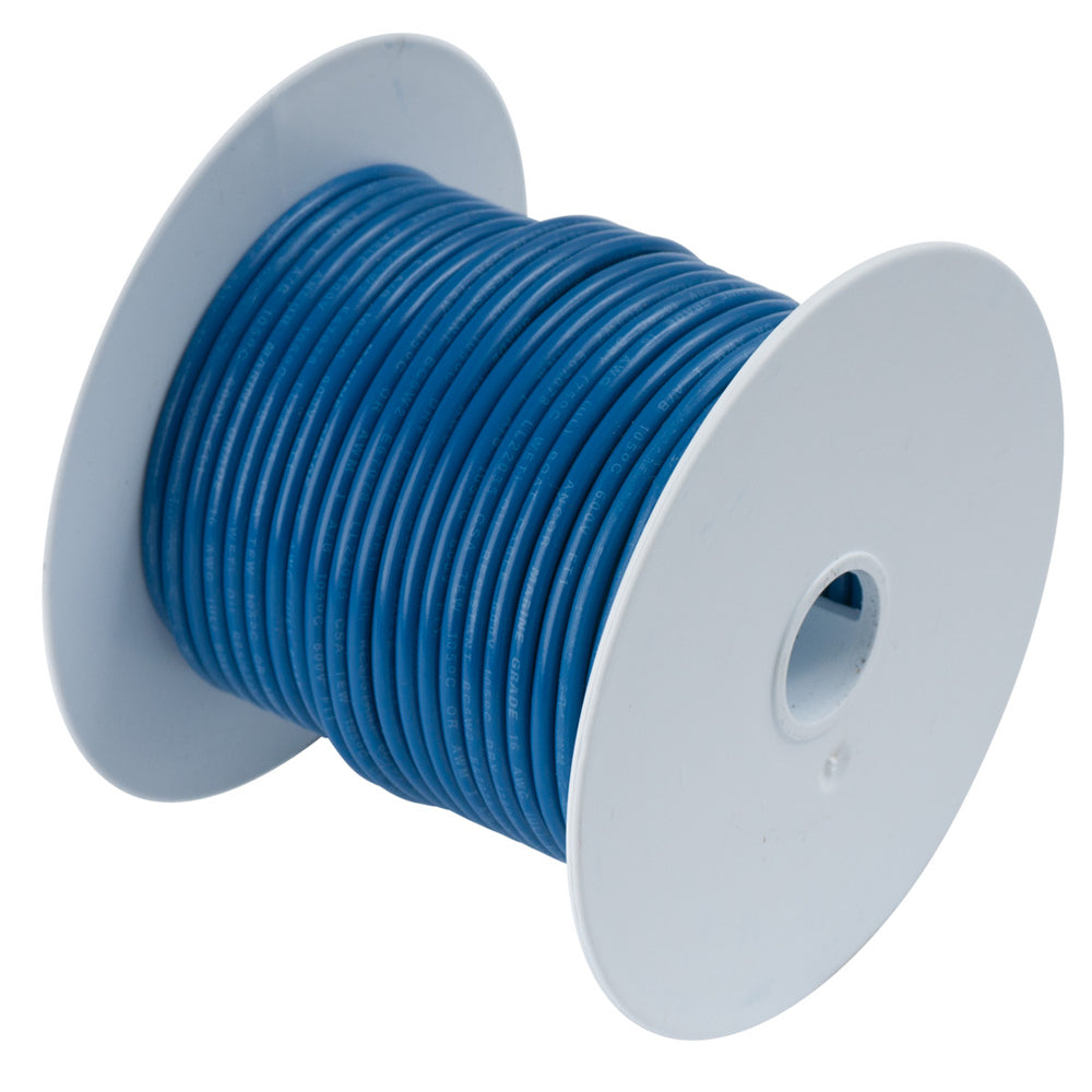 Ancor Dark Blue 18 AWG Tinned Copper Wire - 500&