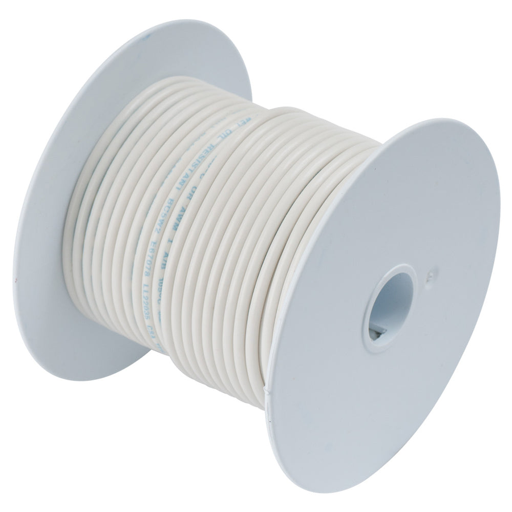 Ancor White 18 AWG Tinned Copper Wire - 100&