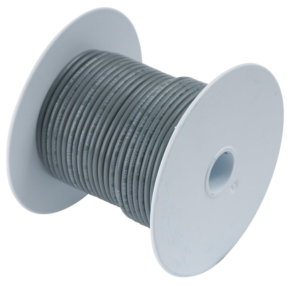 Ancor Grey 14 AWG Tinned Copper Wire - 100&