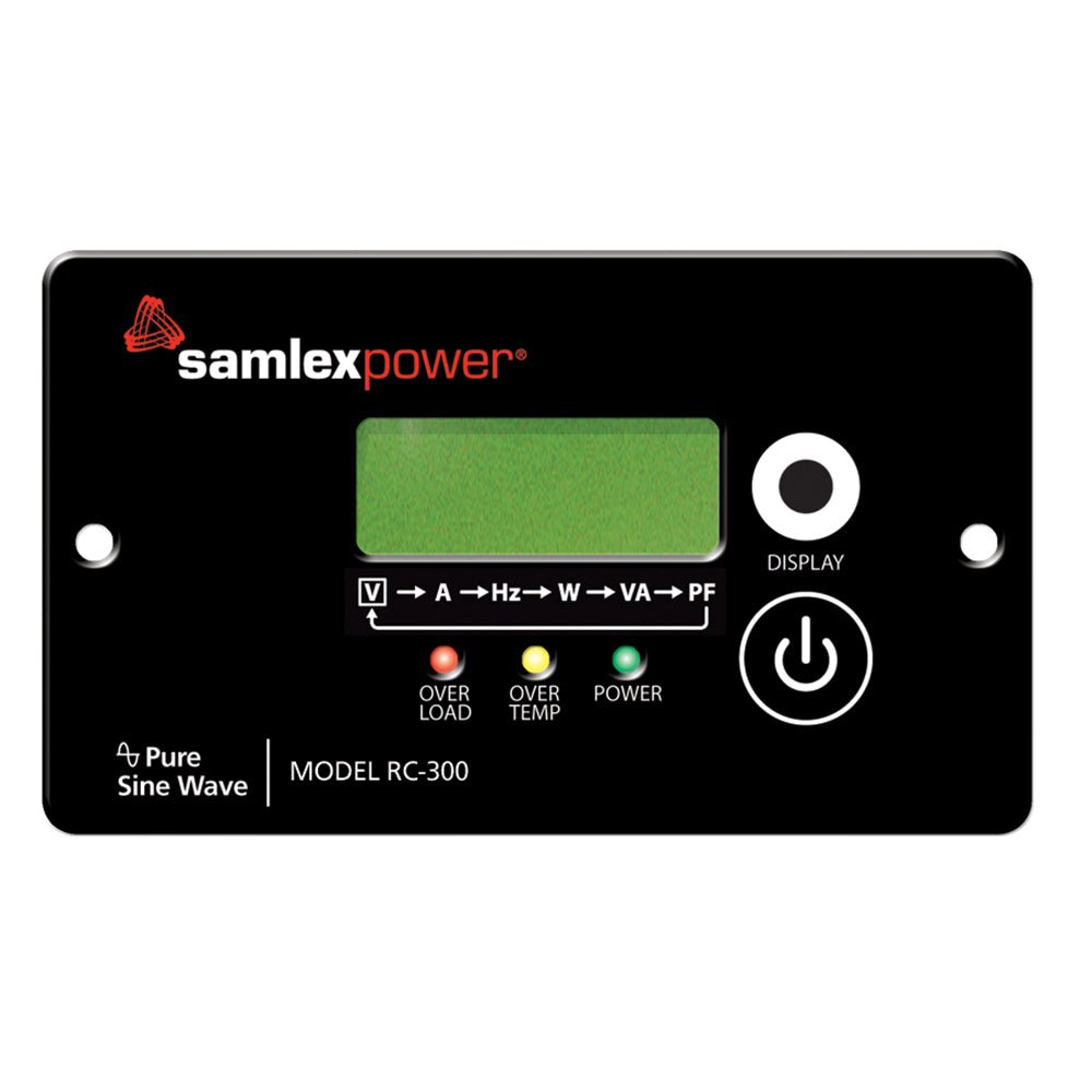 Samlex Remote Control f/PST-3000 Inverters - POWER FIT SHOP — Powering Preparedness, Health & Home