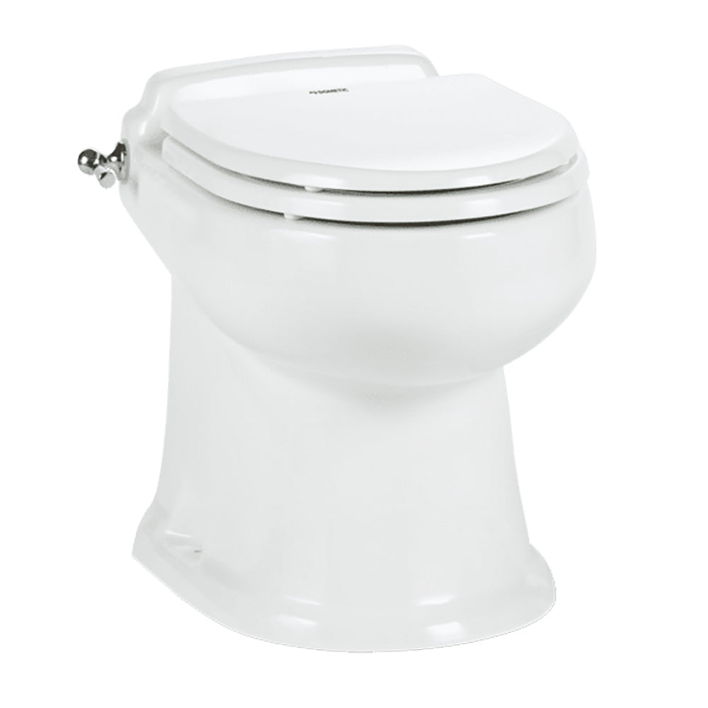 Dometic&amp;trade; MasterFlush 8740 White Electric Macerating Toilet - Raw/Fresh Water