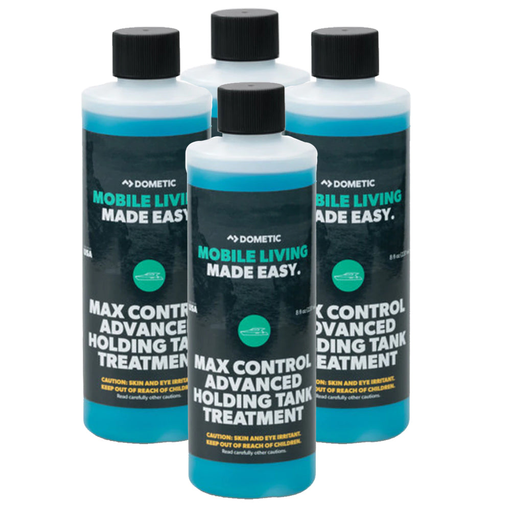 Dometic&amp;trade; Max Control Holding Tank Deodorant - Four (4) Pack of 8oz Bottles