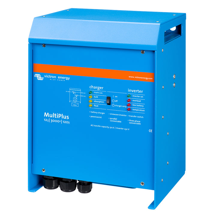 Victron Energy MultiPlus 12 VDC 3000VA Inverter Charger 120A 120V AC Power Unit