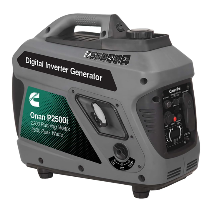 Cummins Onan P2500i Portable Quiet Gasoline Inverter Generator 2500W 5V USB Port