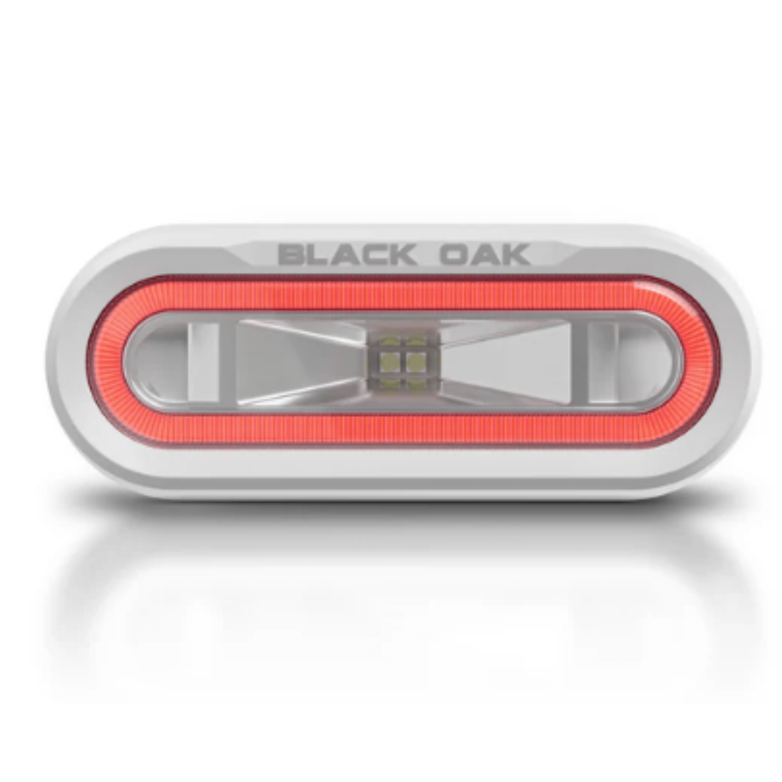 Black Oak LED Low Pro Spreader Light Red Accent White Housing Bracket Mount - POWER FIT SHOP — Powering Preparedness, Health & Home