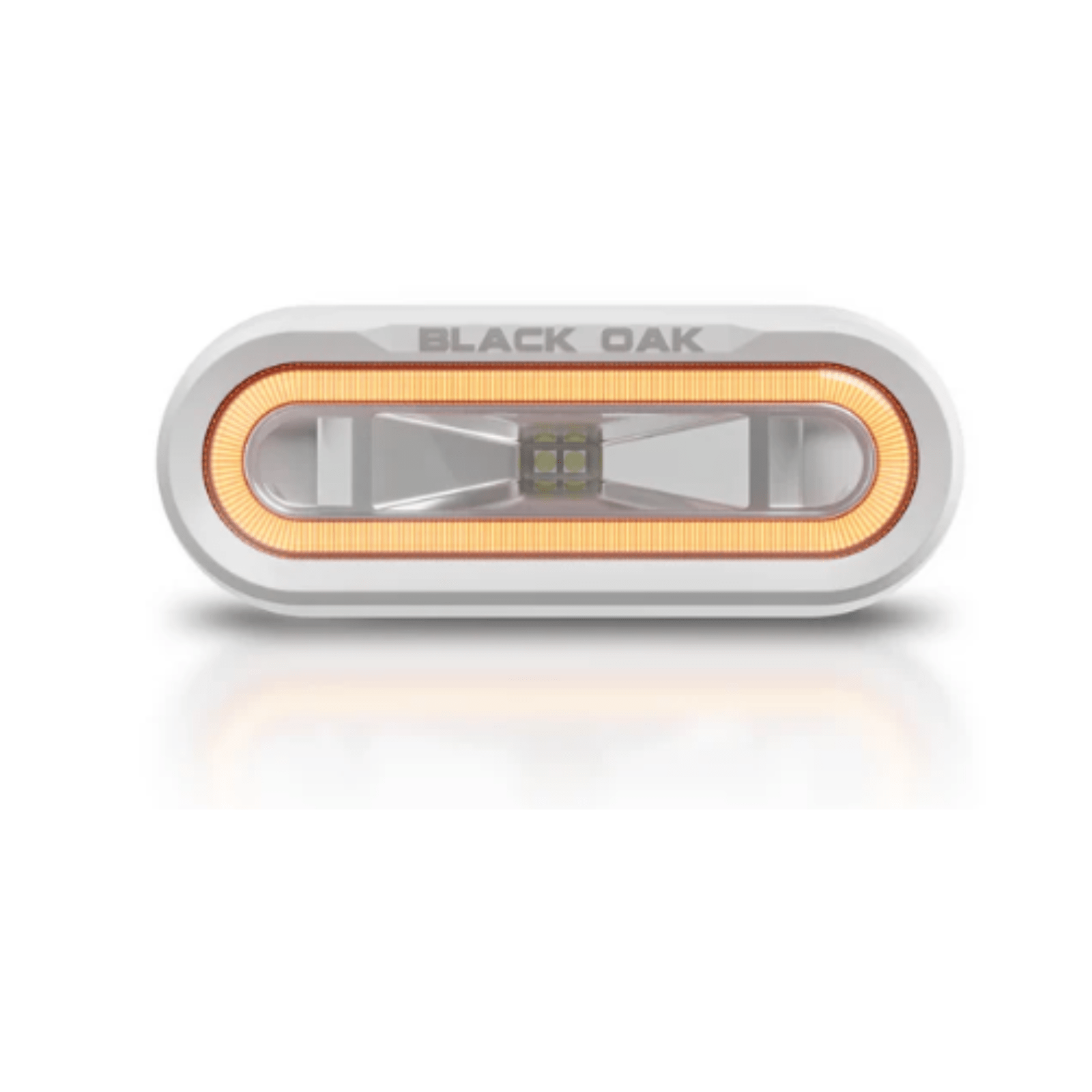 Black Oak LED Low Pro Spreader Light Amber Accent White Housing Bracket Mount - POWER FIT SHOP — Powering Preparedness, Health & Home