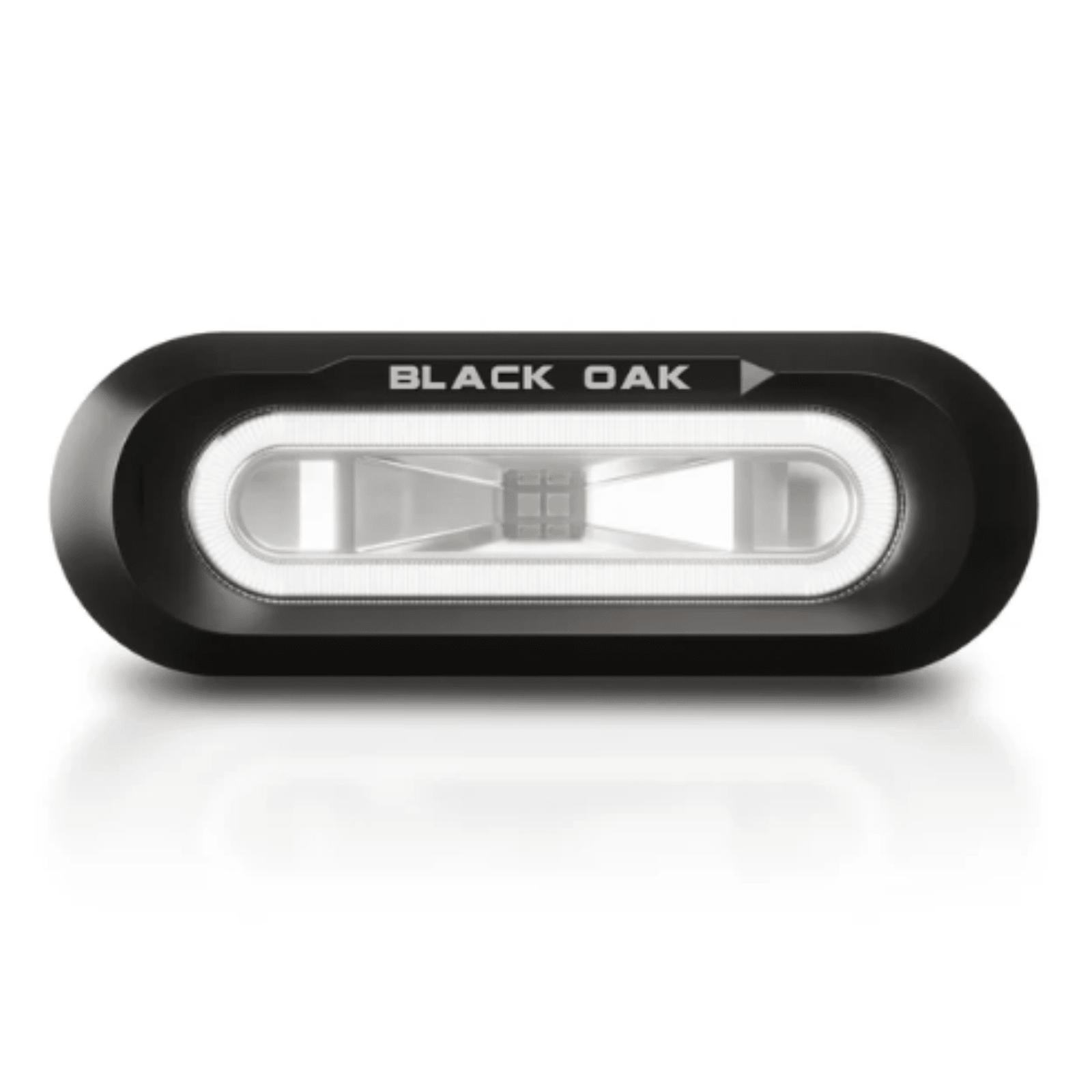 Black Oak LED Low Pro Spreader Light White Accent Black Housing Bracket Mount - POWER FIT SHOP — Powering Preparedness, Health & Home